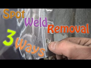 How To Remove Spot Welds (3 Methods) | Restoration | Panel replacement