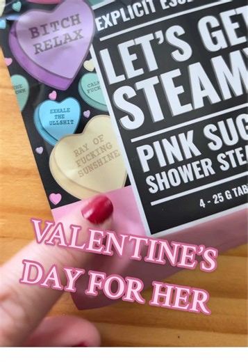 Looking for the perfect Valentine’s Day gift for your girl because I just found it with these let’s get steamy pink sugar, shower steamers by @Explicit Essentials #showersteamer #valentinesdaygift #valentinesdaygiftideas #vdaygift #vdaygifts