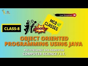 #8 Java | Polytechnic 4th semester || computer science / I.T / PGDCA