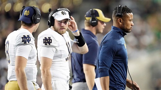 Notre Dame football coach Marcus Freeman explains critical comments toward Ohio State