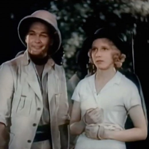 A wild white man raised by apes - Tarzan the Fearless (1933) #shorts #tarzan #colorized