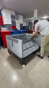 🆕📦 Nouvelle Caisse Palette Pliable – GIB 🚀 Pour la première fois en Tunisie !! 👉Découvrez la caisse palette haute résistance qui révolutionne le stockage et le transport 👌 ✅ Pliable & pratique – 1000 x 1200 x 800 mm ✅ Volume : 670 L ✅ Charge dynamique : 500 kg | Charge statique : 5000 kg ✅ HDPE ultra-résistant – Parfait pour l’export 🌍 ✅ Livraison disponible 🚚 📍 Ben Arous – En face SIPHAT 📱 216 58 313 321 ☎️ 216 31 428 427 ✉️ commercial@gib.com.tn 💼 Idéale pour : Industrie – Logistique