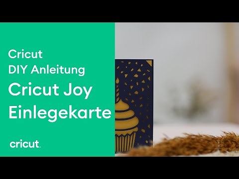 Cricut DIY Anleitung - Cricut Joy Einlegekarte