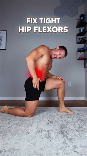 💥 Stop Stretching Your Hip Flexor. ❌ If your hip flexor feels tight, stretching it over and over isn’t fixing the problem. Most of the time, it’s tight because it’s weak, not short. That’s why the tightness and low back pain keep coming back. 🔑 The fix: strengthen the hip flexor through multiple positions so it can move and support you properly. Here’s a 4-step progression 👇 1️⃣ Active Couch Lunge Opens the hip and preps it for strength 2️⃣ Banded Marches Builds hip flexor strength and balanc