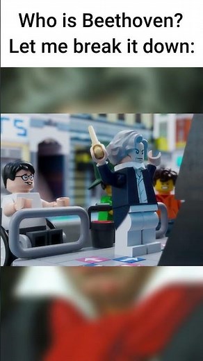 Beethoven Virus Meme but in LEGO #lego #beethoven #memes #viral
