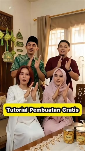 Tutorial Video Tarian Gestur Idul Fitri yang Eksklusif
