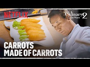 Dim sum carrots from a legendary chef | Culinary Class Wars Season 2 | Netflix [ENG SUB]