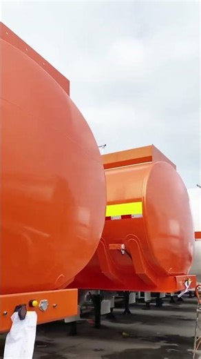 Fuel tanker trailer ready for shipment!