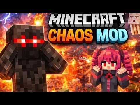 THE MINECRAFT CHAOS MOD IS INSANE!!!!!!