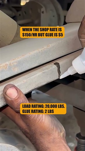Fixing a Leaf Spring with GLUE?! 🤯🧴
