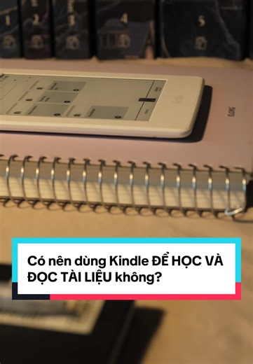 Nhiều bạn có ý định dùng Kindle để đọc tài liệu học thuật, đặc biệt là những bạn trong chuyên ngành cần nghiên cứu như y học. Vậy thì dùng Kindle có tiện không? 👉