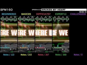 DDR / BROKEN MY HEART - SINGLE (DanceDanceRevolution 5thMIX)