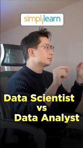 🔥Data Analyst vs Data Scientist #shorts #simplilearn