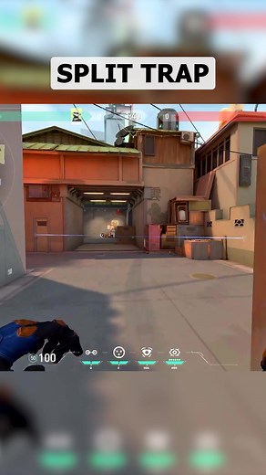 cypher trap on split #cypher #trap #split #valorant