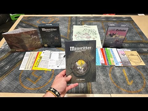 MausRitter is the Best TTRPG Setting for young Kids and Family games.