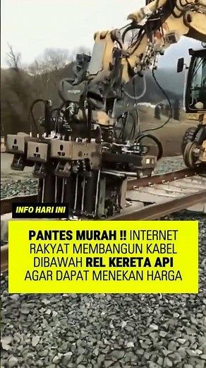 Alasan Internet Rakyat Menggunakan jalur kereta
