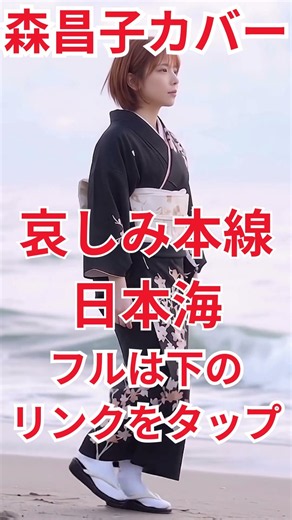 【哀しみ本線 日本海/森昌子】カバーソング！昭和を感じる演歌歌手・案静しはる・演歌系Vシンガー #森昌子 #哀しみ本線日本海 #cover #showa #enka #sunoai