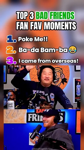 335K views · 9.8K reactions | top bad friends funny moments #podcast #badfriendspod #badfriendspodcast #badfriends #badfriendsclips | Bad Friend Podcast | Facebook