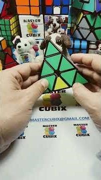 Método keyhole Pyraminx y su reducción a lo absurdo en el Master Pyraminx.#shorts