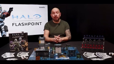 mantic Games, Halo Flashpoint Miniature: UNSC Scenery Set