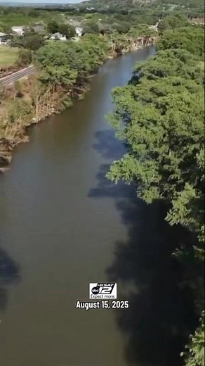 WATCH: Drone footage shows Guadalupe River near Hunt 1 month after Hill Country floods