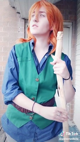 Heartwarming Garrett Cosplay from Quest for Camelot