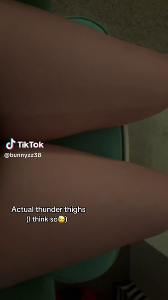 They look worse when I’m sitting on a bed but it’s kinda understandable bc I’m a chubby ho💔 #fypシ #thighs #thunderthighs #chubby #viraltiktok