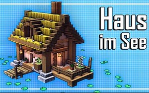 【Crocodileandy】建造湖屋Minecraft建造德国湖中的房屋