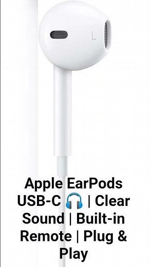 🎧 Apple EarPods USB-C Review | Crystal Clear Sound & All-Day Comfort