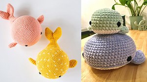 How to Crochet an Amigurumi Whale