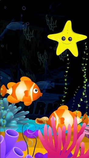 Calming Undersea Animation 🪸 Relaxing fish 🐟 Aquarium 🐠 #baby