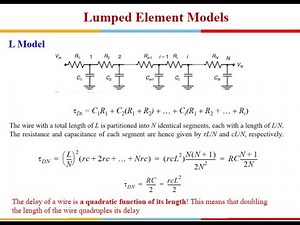 Advanced VLSI Design: Interconnects