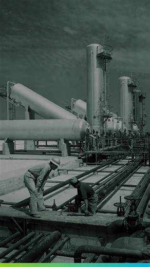 During World War II, a small team in Dhahran carried the responsibility of maintaining operations under challenging conditions Through persistence, they contributed to preserving critical infrastructure and production. Known as The Hundred Men, their efforts laid the groundwork for our growth in the years that followed aramco.com #aramco | aramco