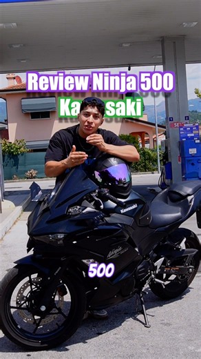 Review Ninja Kawasaki 500 /2026/ 💚 | #moto #motorcycle #motorbike #kawasaki #viral #vlog #fyp
