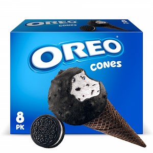 OREO Frozen Dairy Dessert Cones, 8 Count