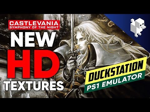 Castlevania: Symphony of the Night | New HD Textures | DuckStation PsOne Emulator | PC Gameplay