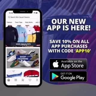 8K views · 29 reactions | Our new App is here! Download and save 10% on all app purchases with code "APP10". Available for iOS on the Apple App Store and now available for android devices on Google Play store! | 80s Casual Classics | Facebook