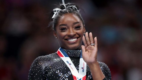 Simone Biles makes history after winning 8th US gymnastics championship