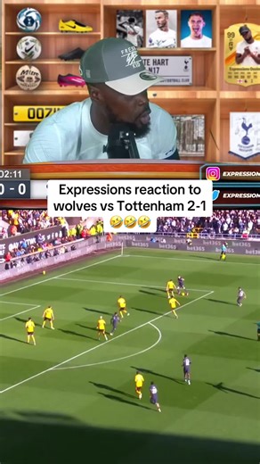The ending 😂😂😂😂 #expressions #reaction #tottenham #wolves #premierleague