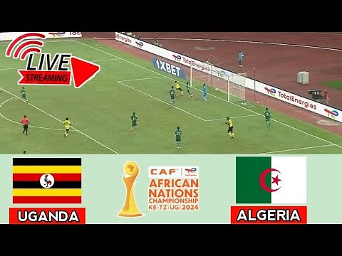 Uganda The Cranes 🆚️ Algeria,African Nations Championship CHAN 2024 Matchday Stream