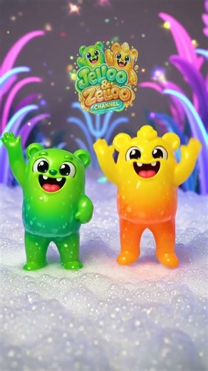 SHORT DANCE | Jelloo & Zelloo Hyper Dance Song 🎵🧡💚