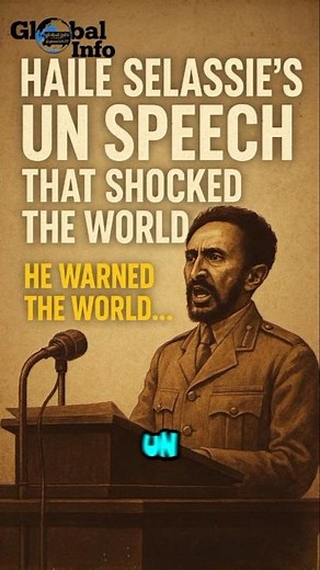 Haile Selassie UN Speech that Shock the World #shorts #haileselassie