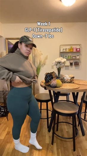 Detroit MUA & Content Creator on Instagram: "Yall still sticking to those fitness goals or yall gave up already? Week one on GLP-1 we are down 7 pounds! If you have any questions on how to get started with me, click the link in my bio or DM me! Also follow @bodi.env and give them my name to get $100 off your first dose! Let’s get it 💪🏽 #detroitinfluencer #fitnessmotivation #glp #weightlossjourney #bodienvi"