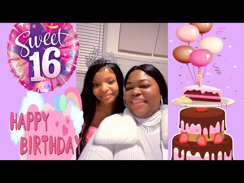 It’s a sweet 16 birthday party🎂
