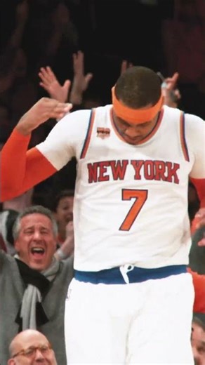 Melo's ICONIC "3 to the dome" Celebration