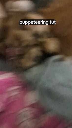 Someone asked for a puppeteering tutorial sorry it was so quick