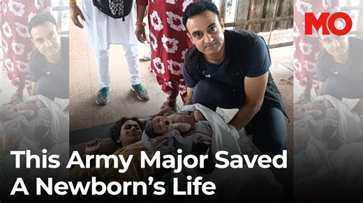 Army doctor delivers baby at Jhansi Station with just hair clips and pocket knife