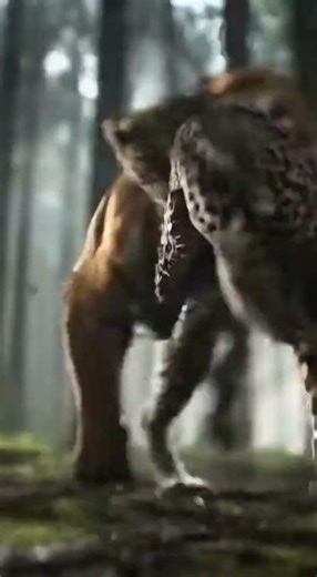 "Leopard vs Tiger — the ultimate jungle showdown 😱🐯🐆"