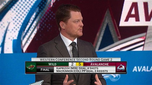 NHL Tonight: Wild vs. Avalanche Game 2 discussion