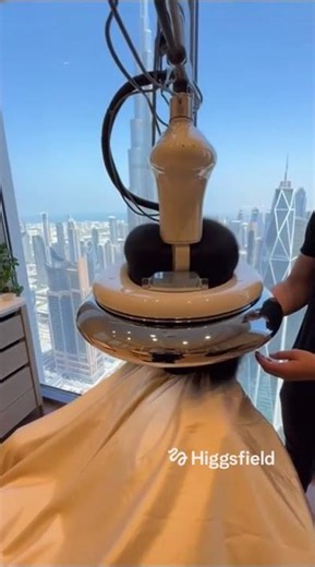 Curly to Straight in Just 10 Seconds — Powered by a Robot ✂️🤖✨